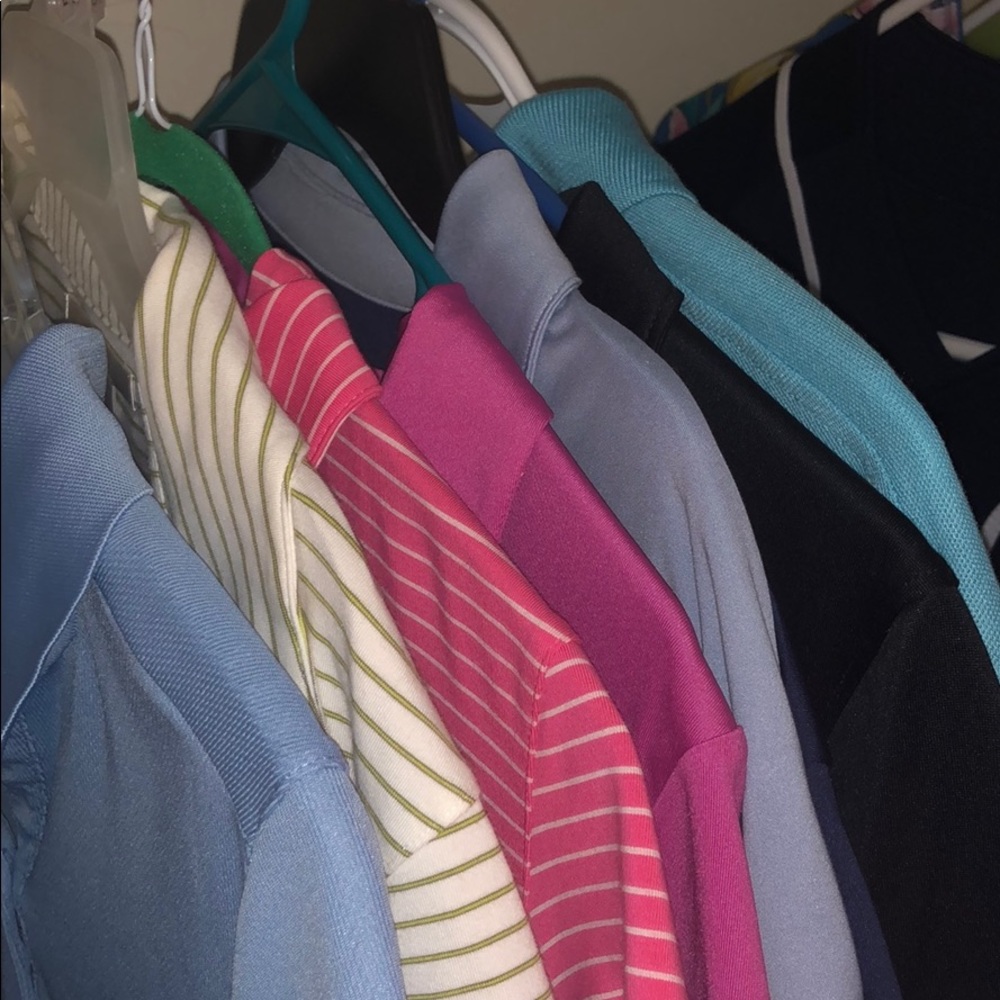 BUNDLE OF 6 WOMANS GOLF POLOS!! ⛳️